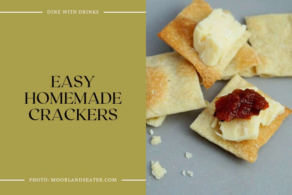 Easy Homemade Crackers