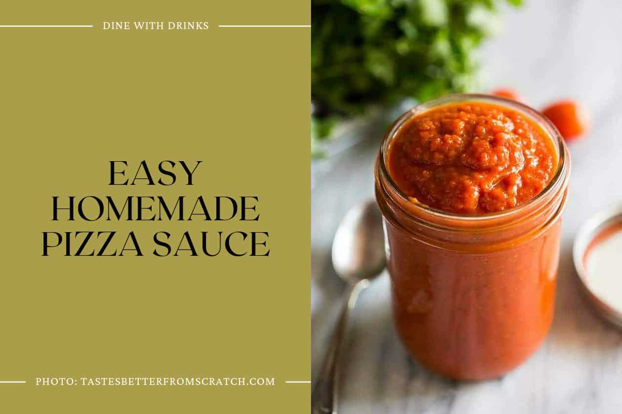 Easy Homemade Pizza Sauce