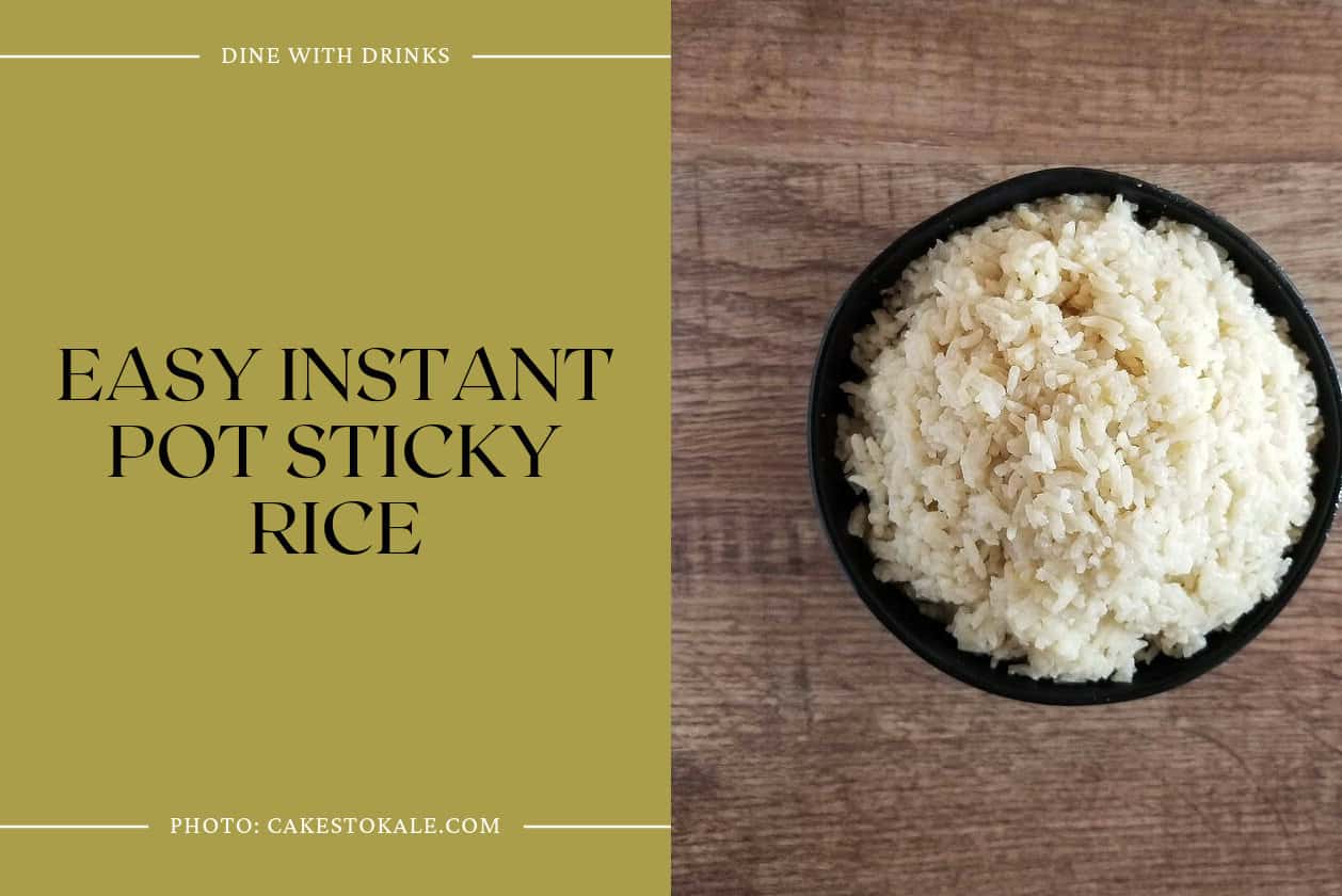 Easy Instant Pot Sticky Rice