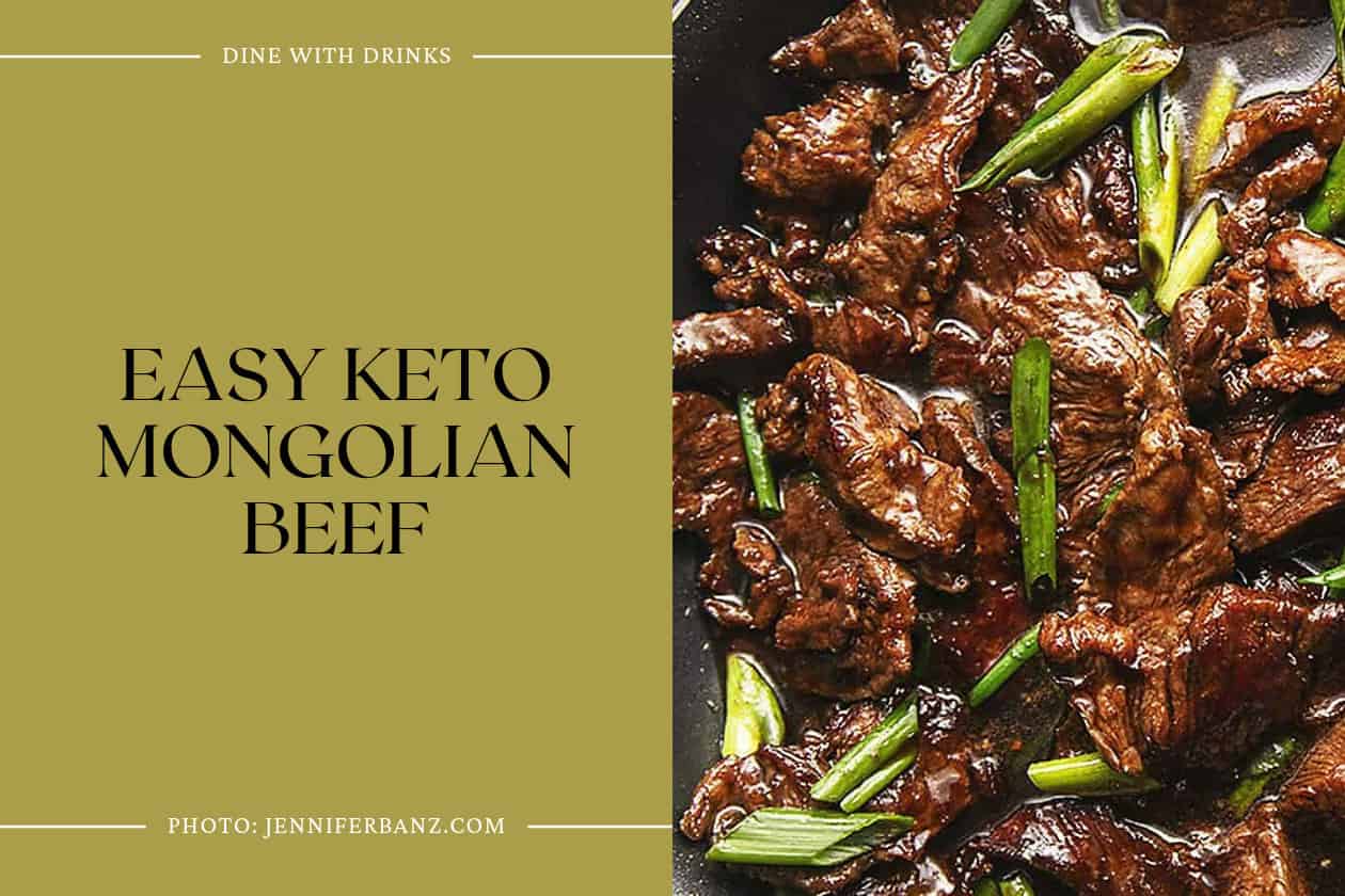 Easy Keto Mongolian Beef