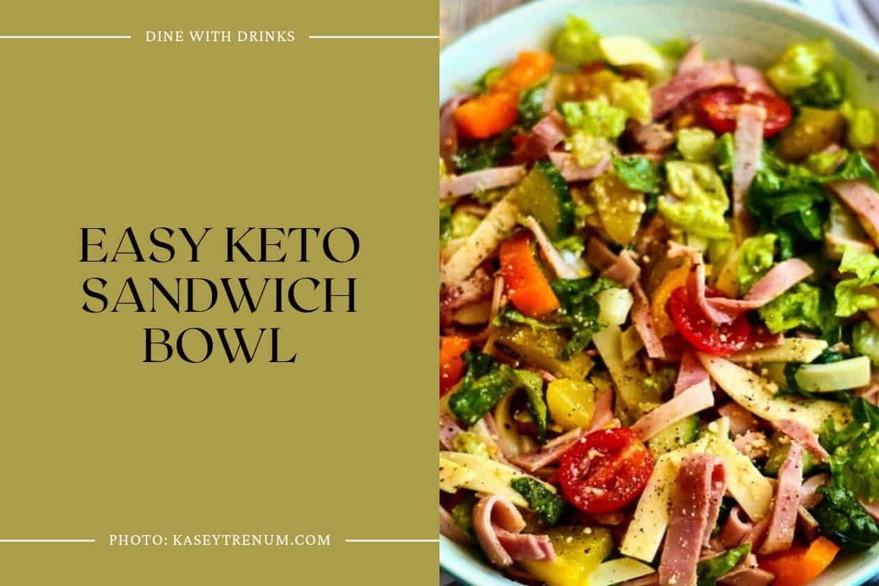 Easy Keto Sandwich Bowl