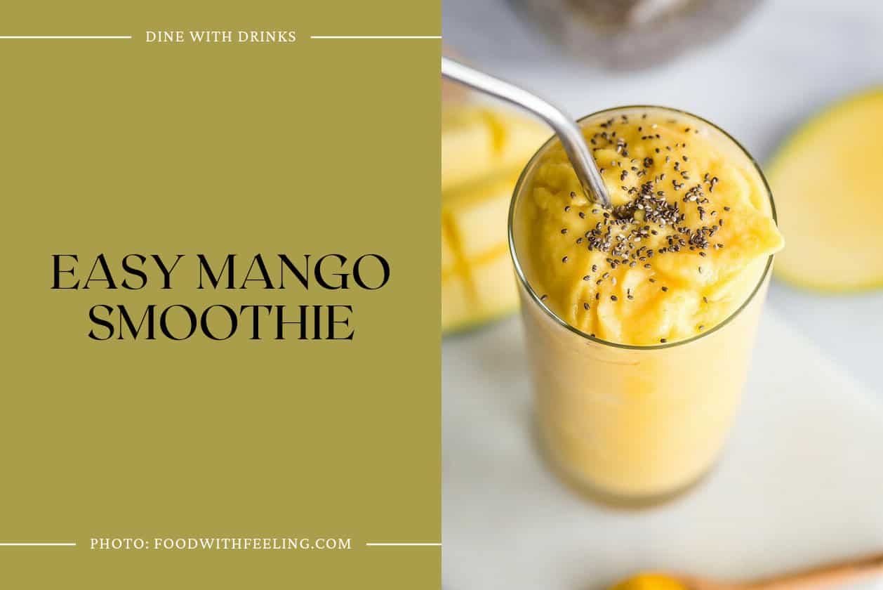 Easy Mango Smoothie