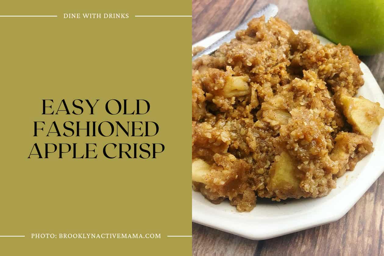 Easy Old Fashioned Apple Crisp