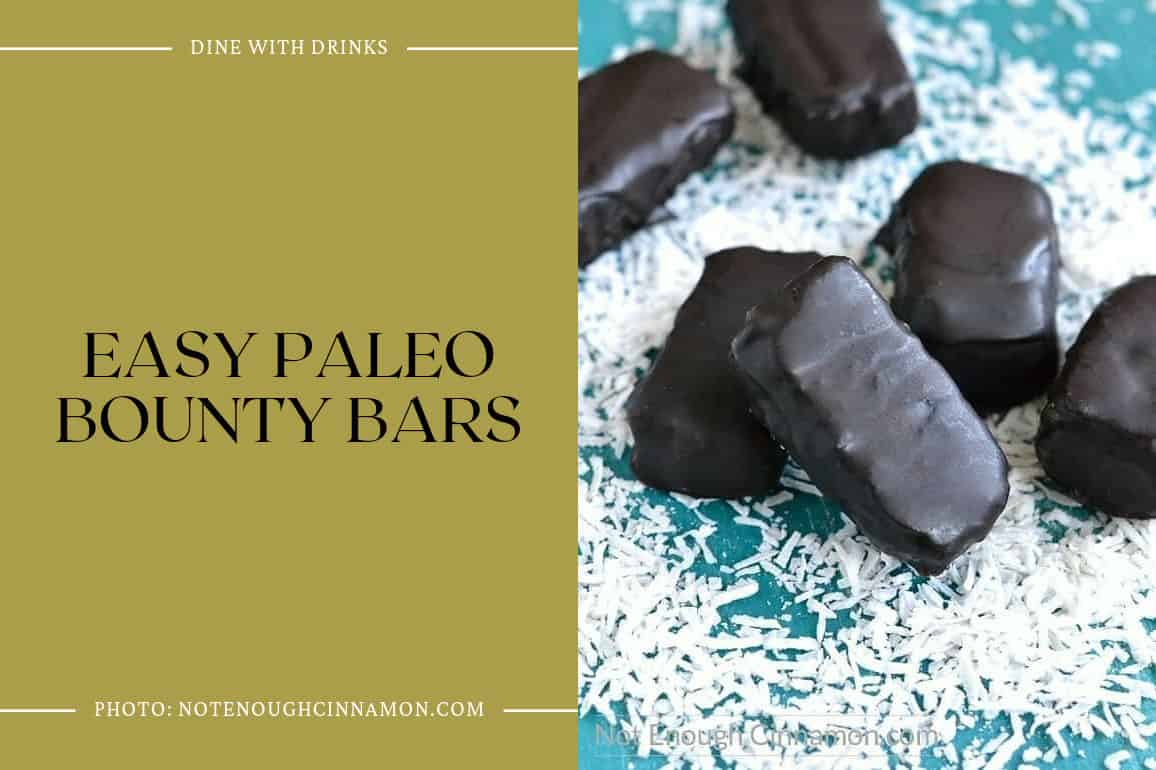 Easy Paleo Bounty Bars