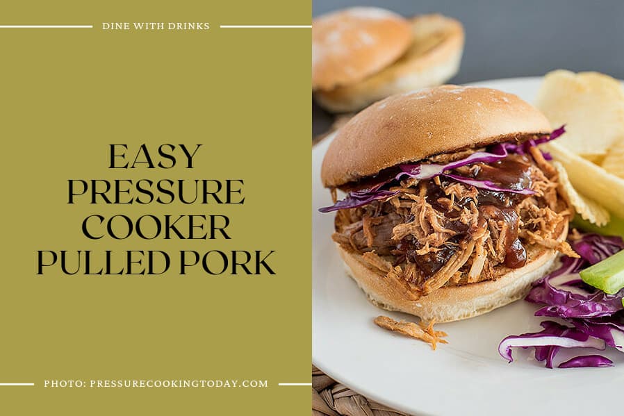 Easy Pressure Cooker Pulled Pork