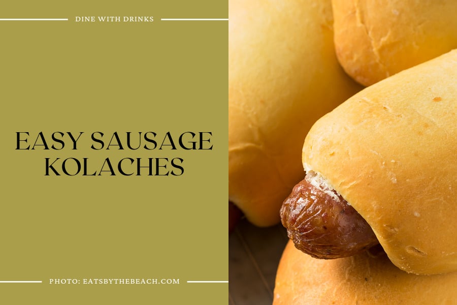 Easy Sausage Kolaches