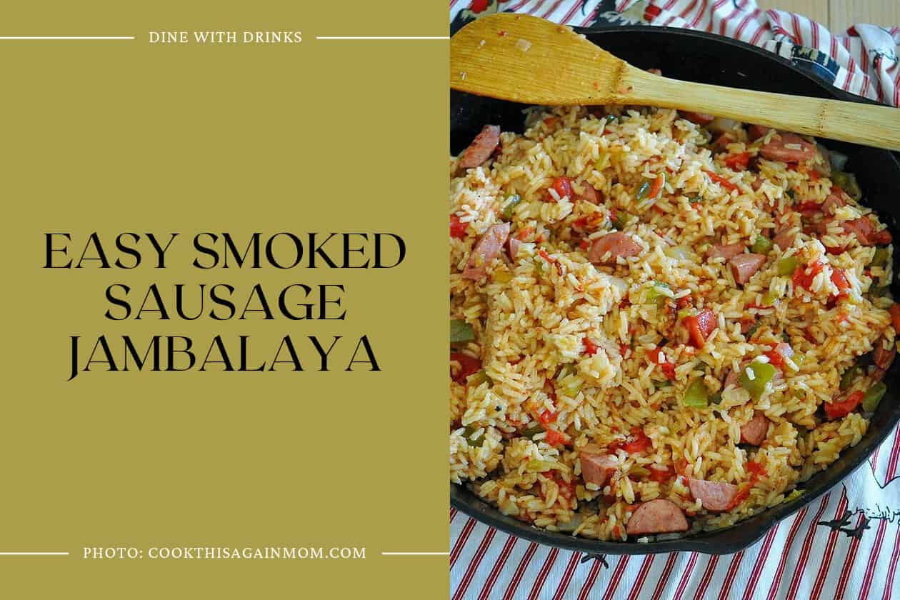Easy Smoked Sausage Jambalaya