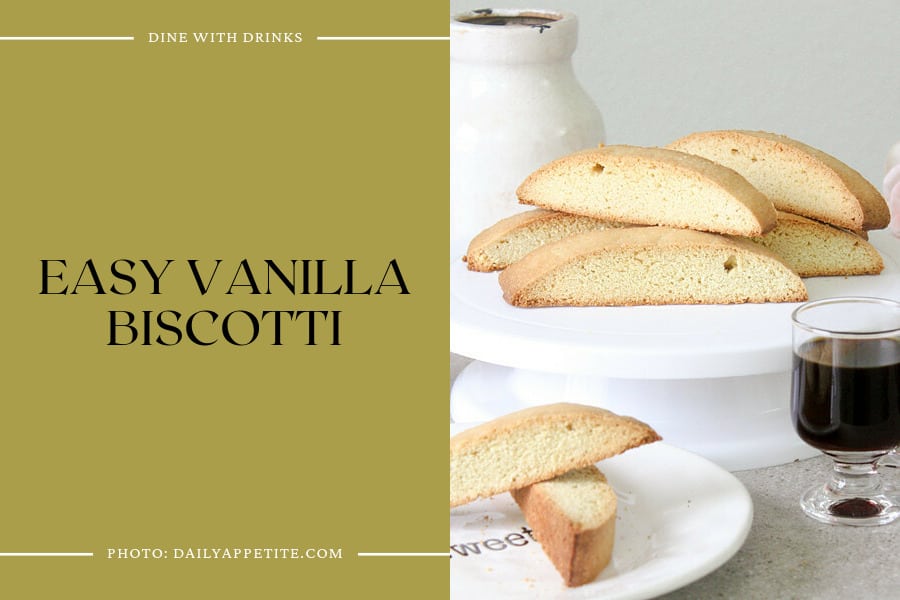 Easy Vanilla Biscotti