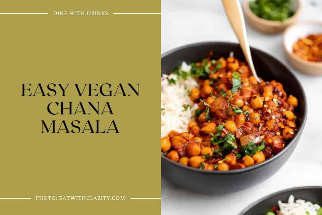 Easy Vegan Chana Masala