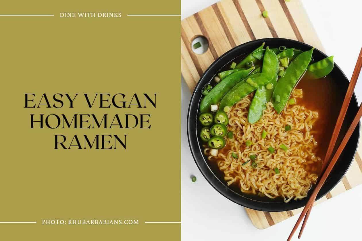 Easy Vegan Homemade Ramen