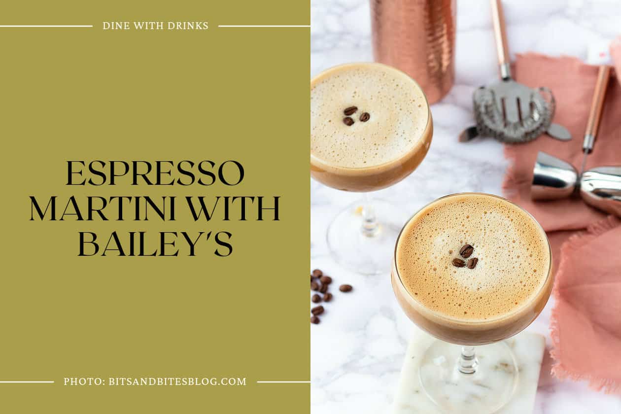 Espresso Martini With Bailey's