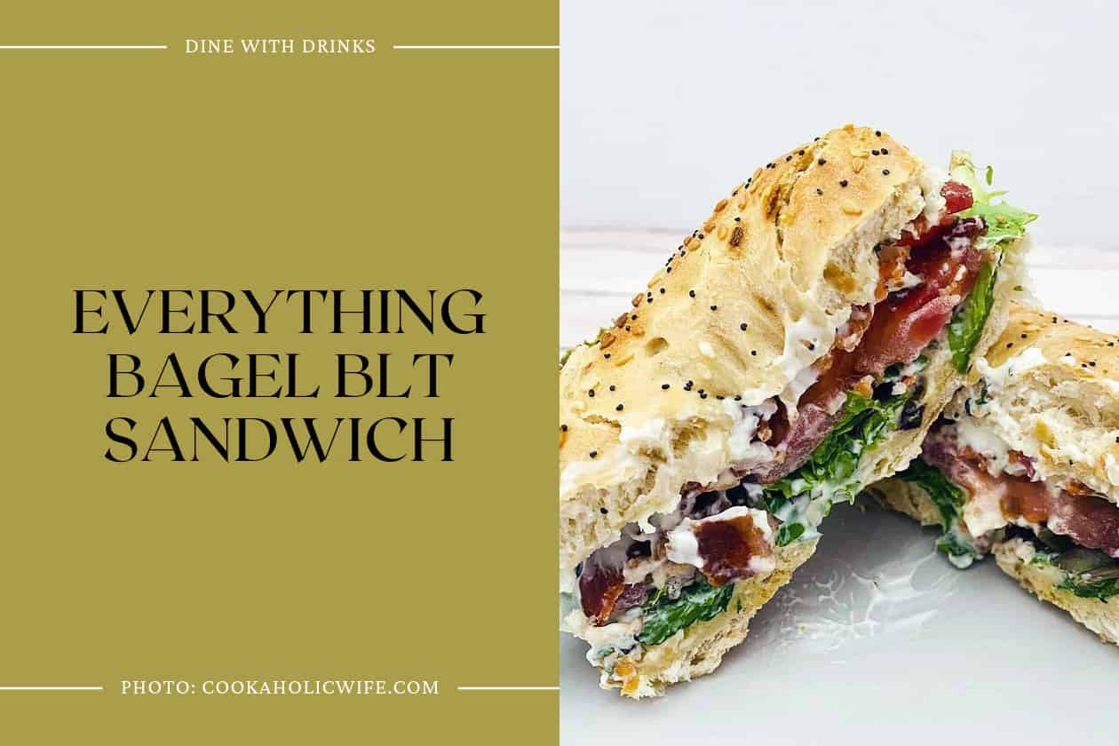 Everything Bagel Blt Sandwich
