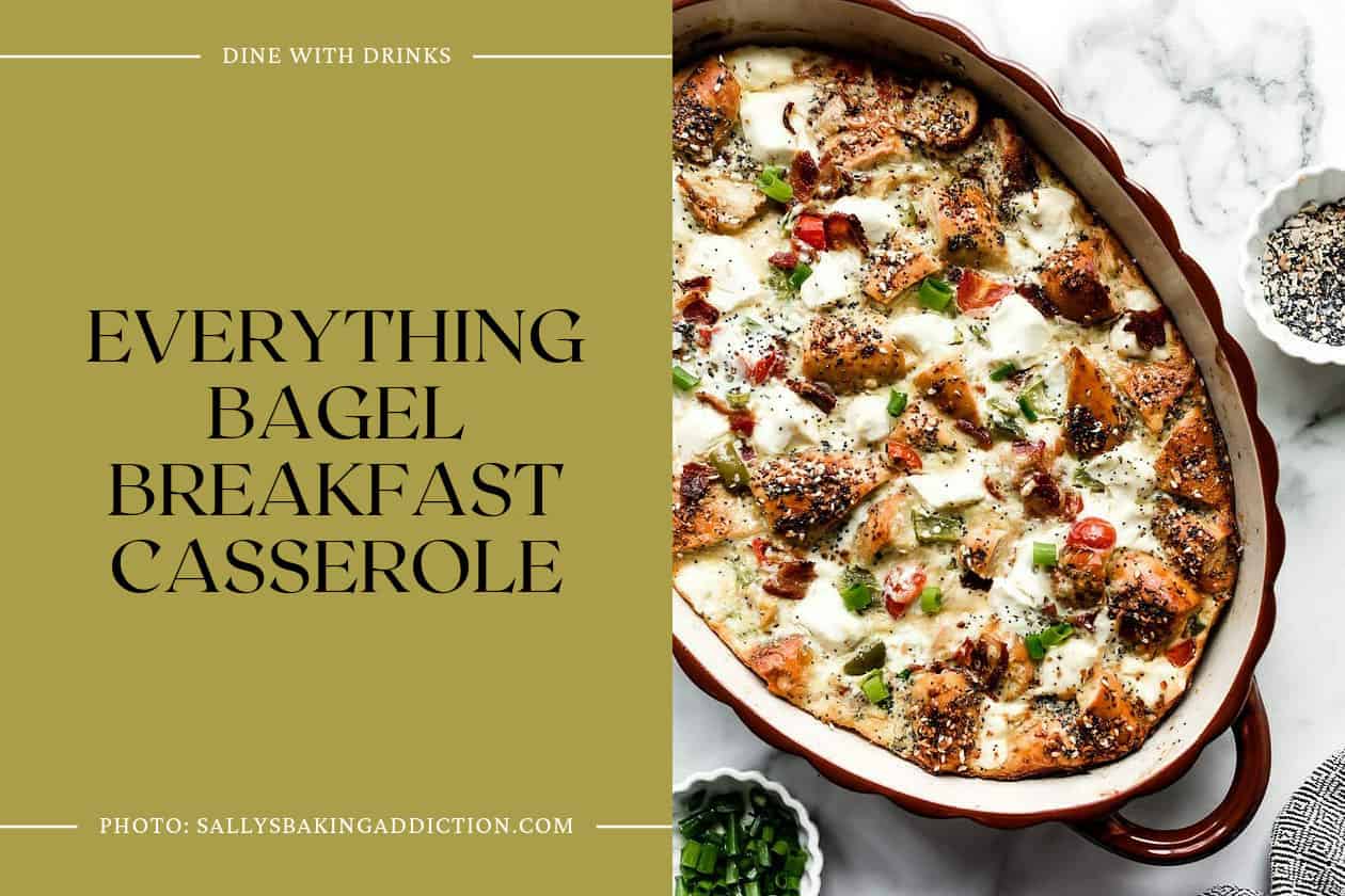 Everything Bagel Breakfast Casserole