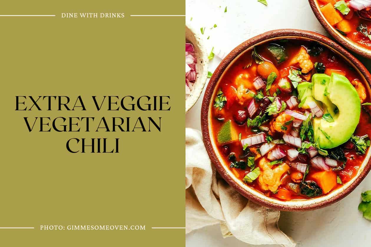 Extra Veggie Vegetarian Chili