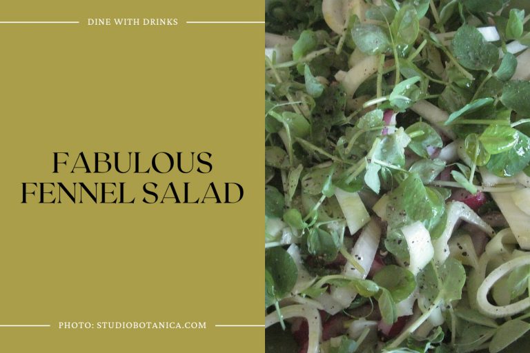 15 Fennel Bulb Recipes That'll Make Your Taste Buds Swoon! DineWithDrinks