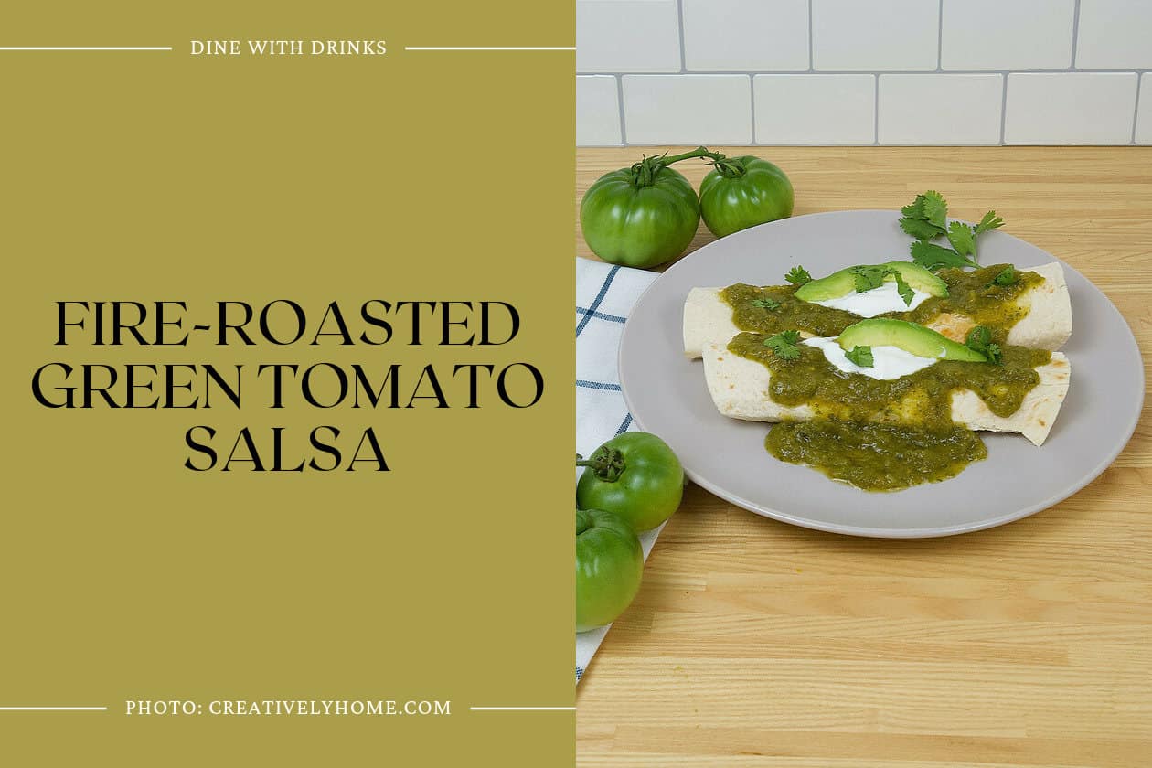 Fire-Roasted Green Tomato Salsa