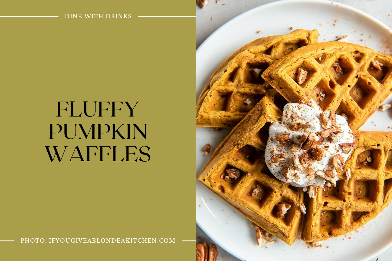 Fluffy Pumpkin Waffles