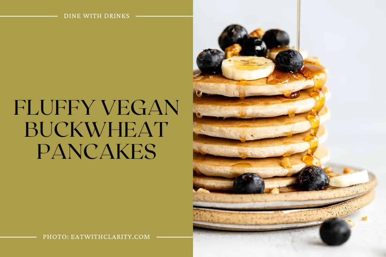 Fluffy Vegan Buckwheat Pancakes