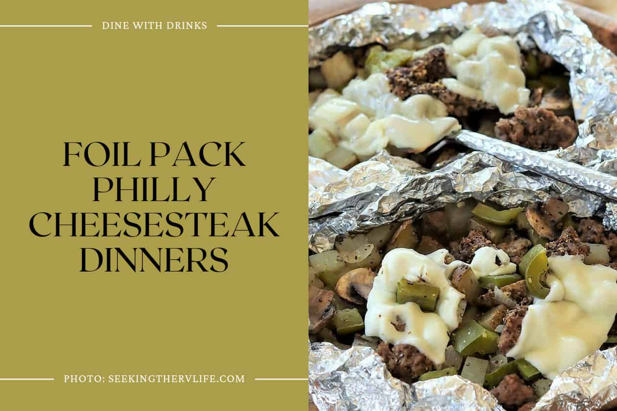 Foil Pack Philly Cheesesteak Dinners