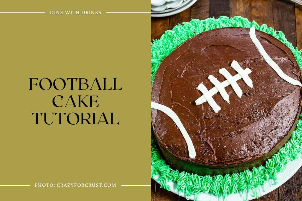 Football Cake Tutorial
