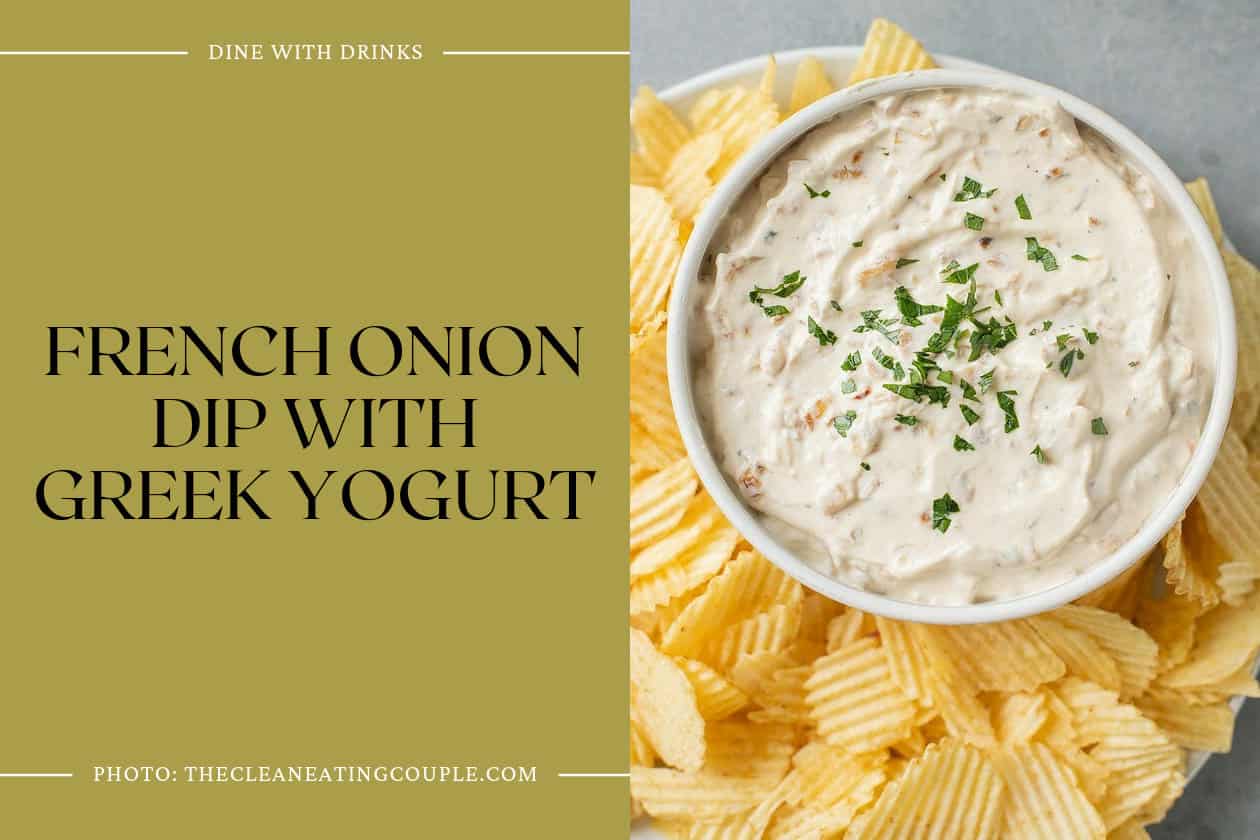 French Onion Dip With Greek Yogurt