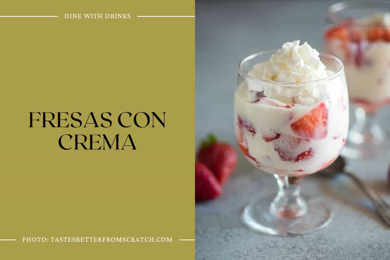 Fresas Con Crema