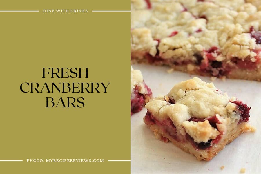 Fresh Cranberry Bars