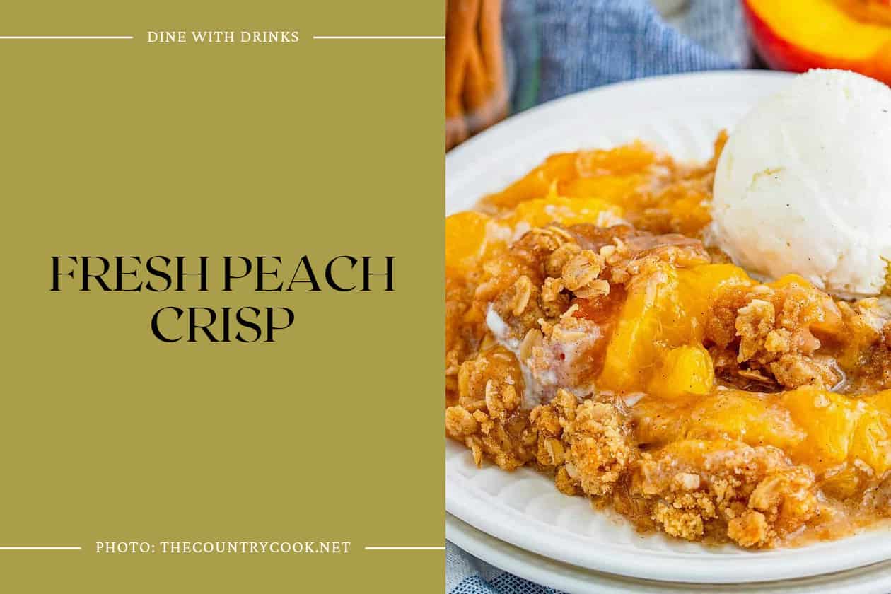 Fresh Peach Crisp