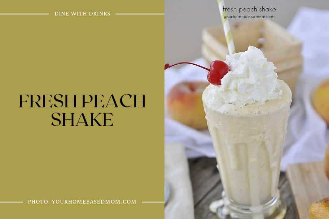 Fresh Peach Shake