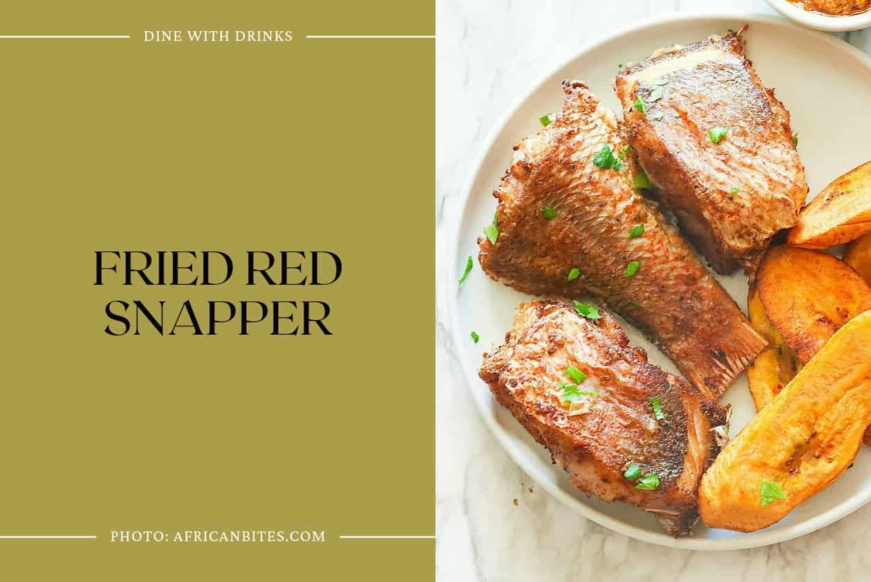 Fried Red Snapper