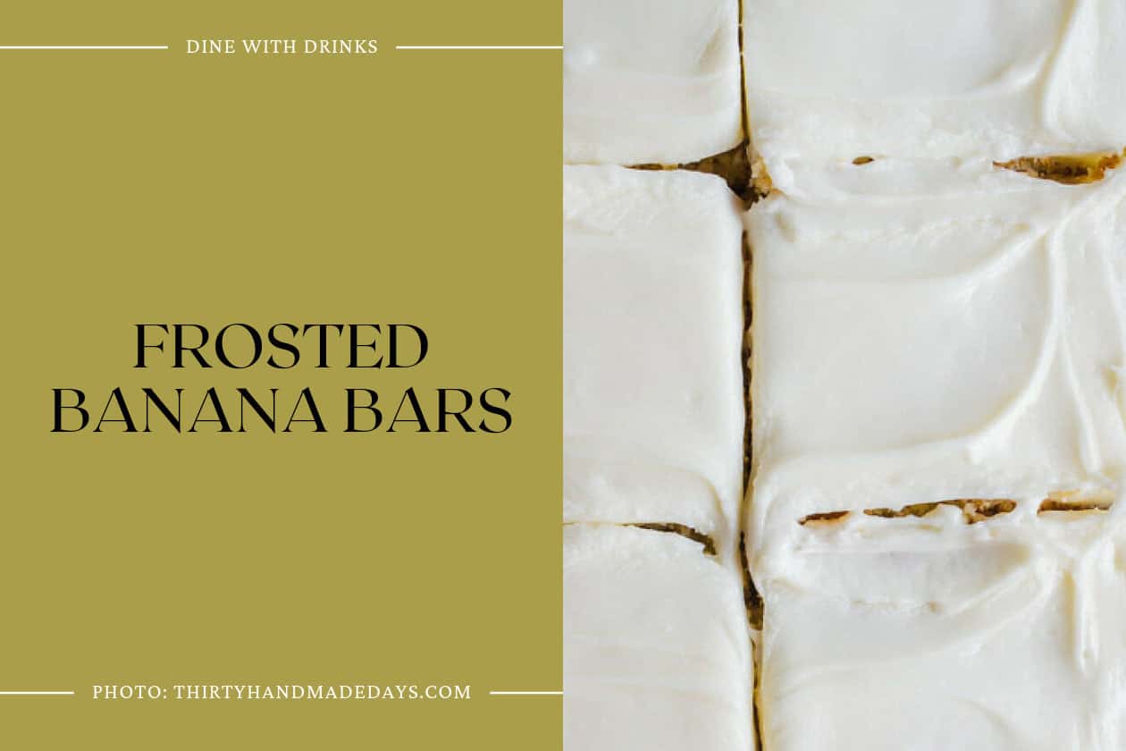 Frosted Banana Bars