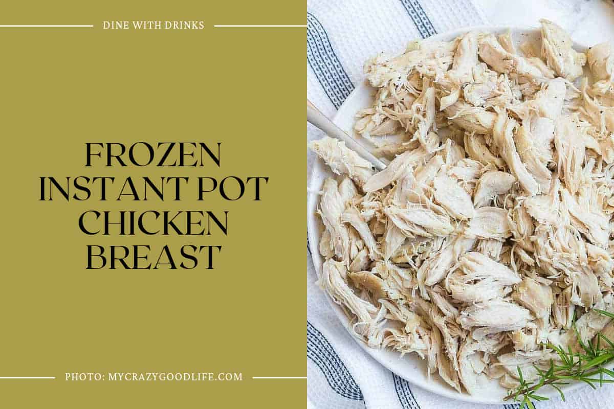 Frozen Instant Pot Chicken Breast