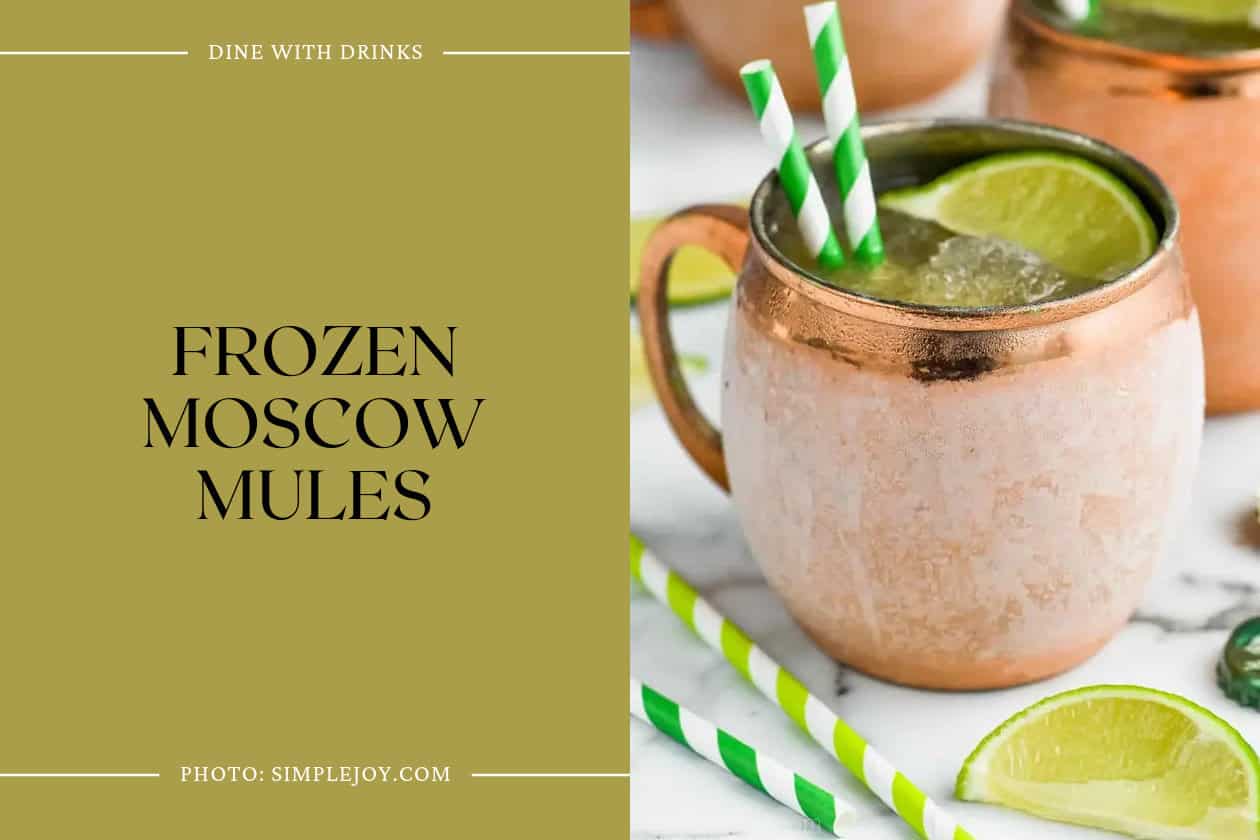 Frozen Moscow Mules