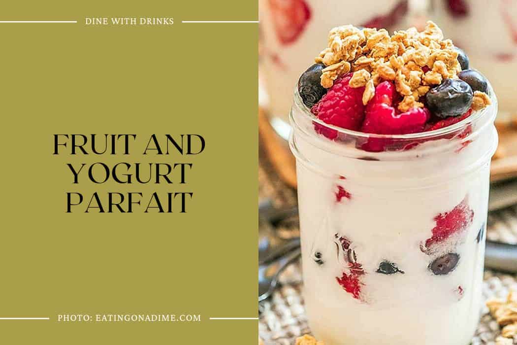 Fruit And Yogurt Parfait