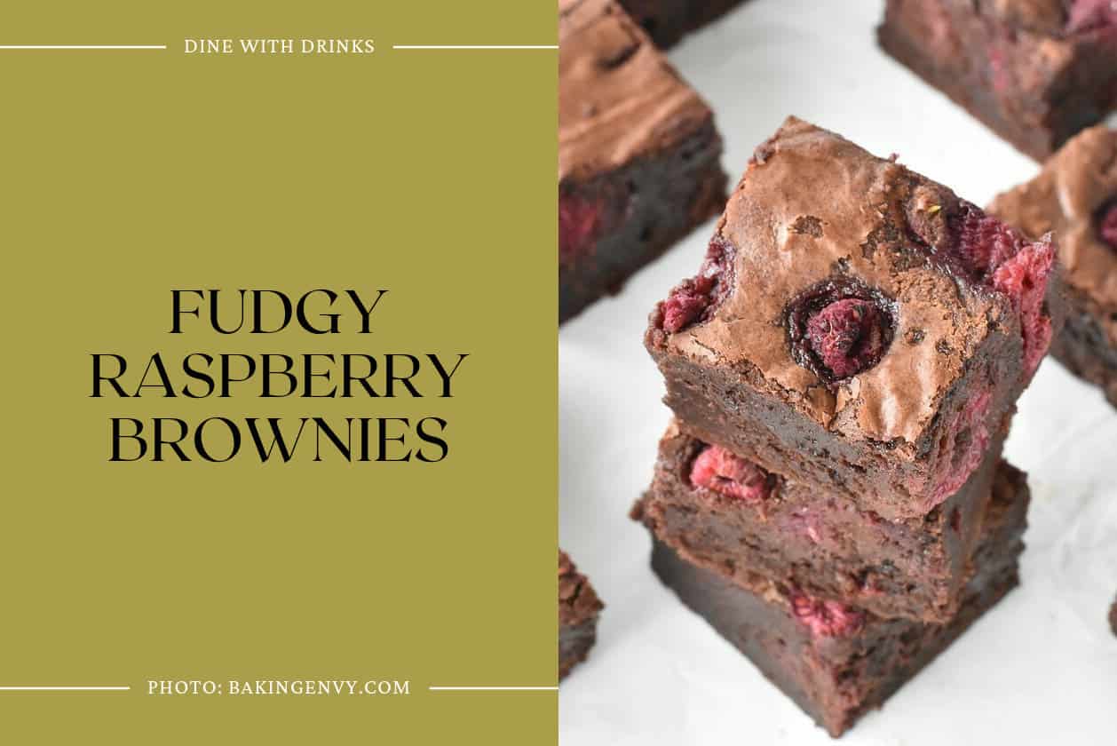Fudgy Raspberry Brownies