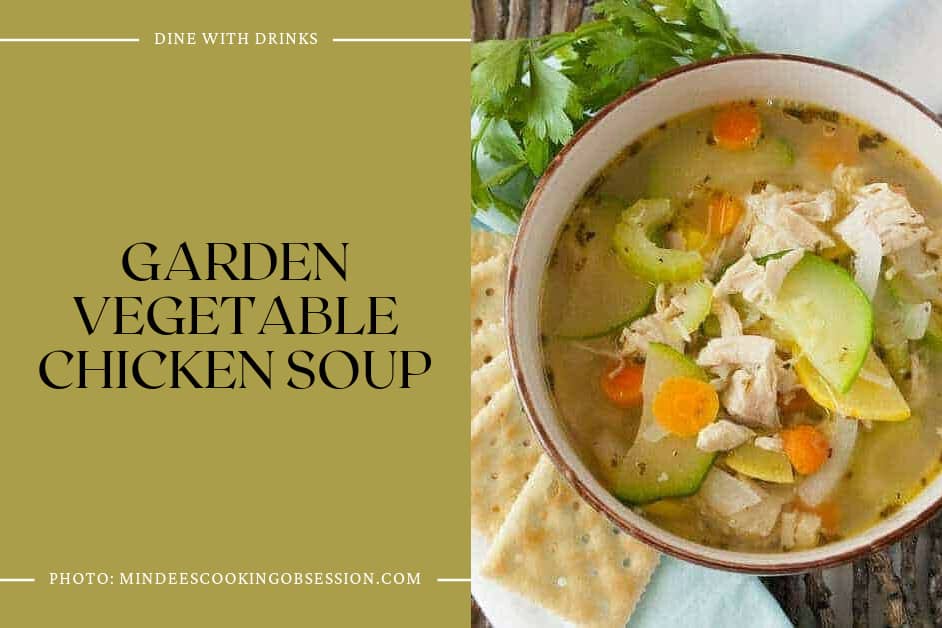 Garden Vegetable Chicken Soup