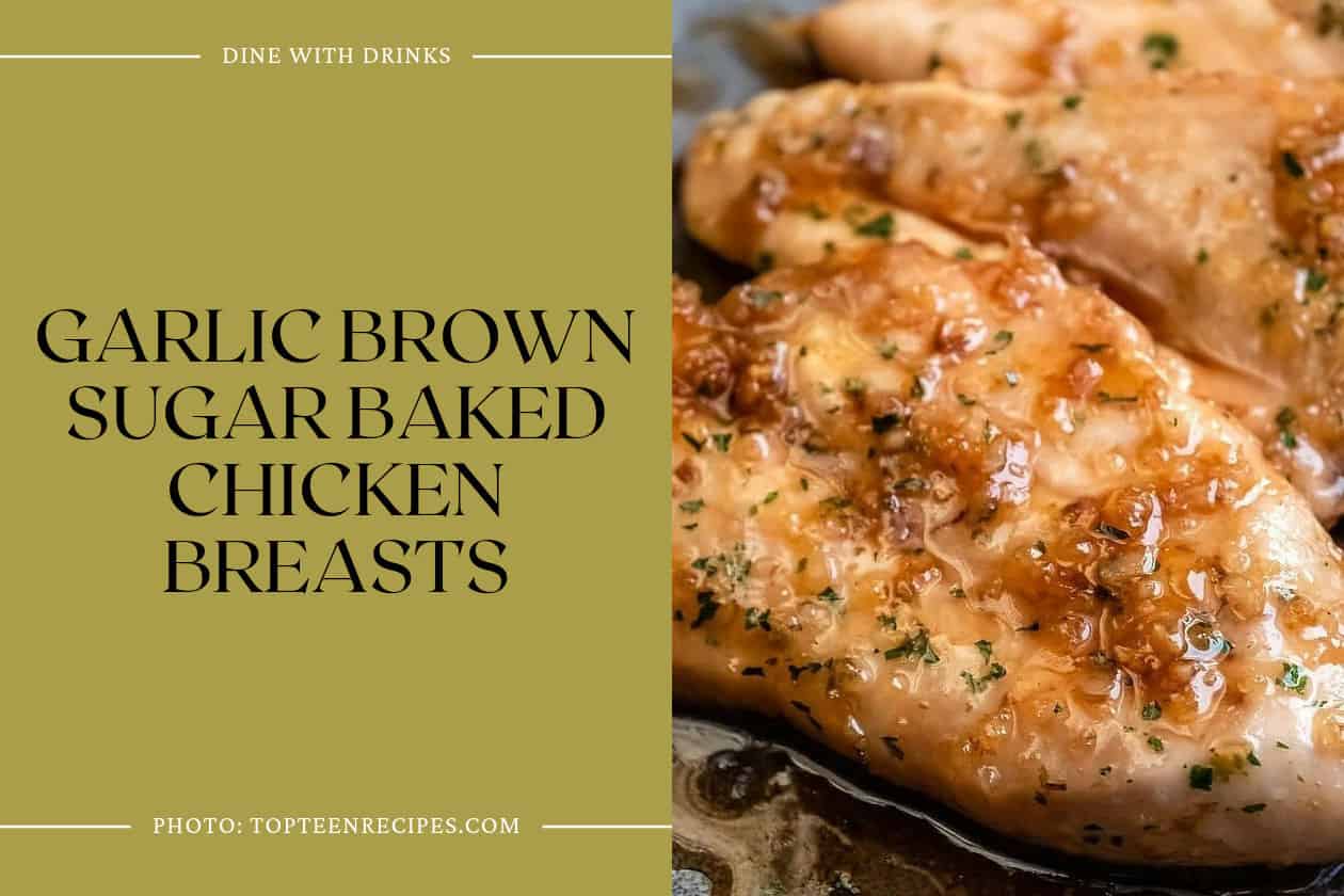 Garlic Brown Sugar Baked Chicken Breasts