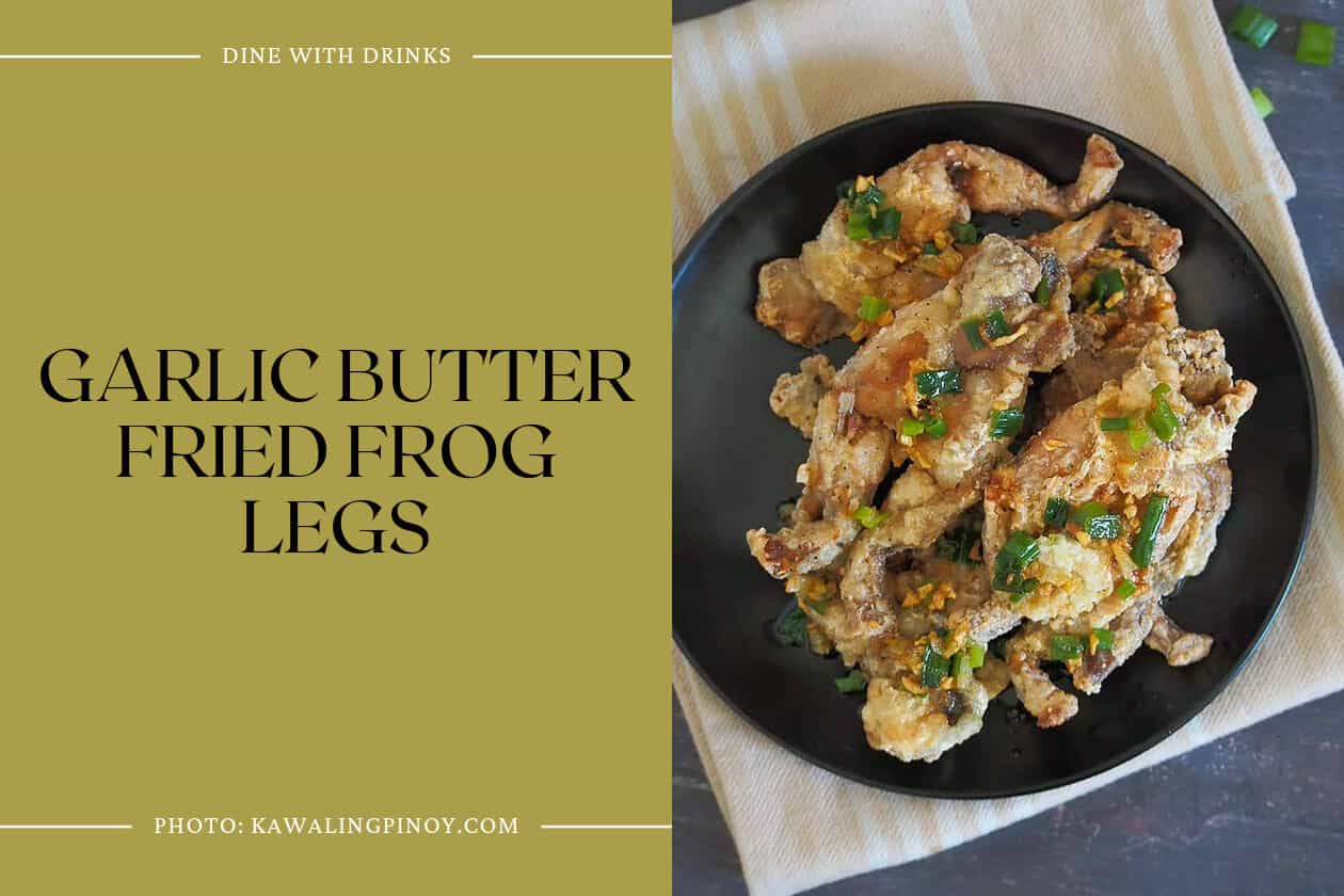 Garlic Butter Fried Frog Legs