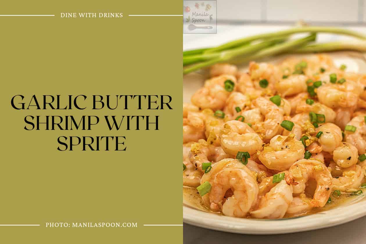 Garlic Butter Shrimp With Sprite