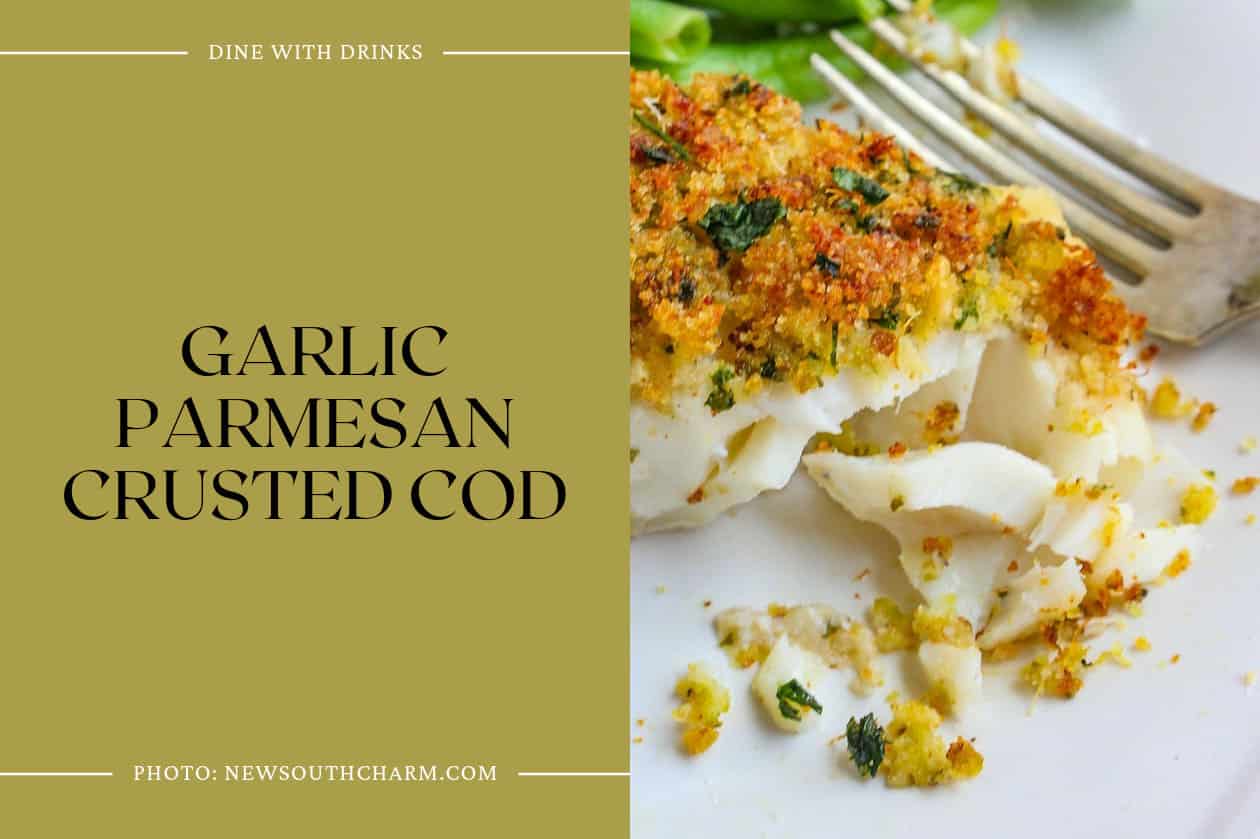 Garlic Parmesan Crusted Cod