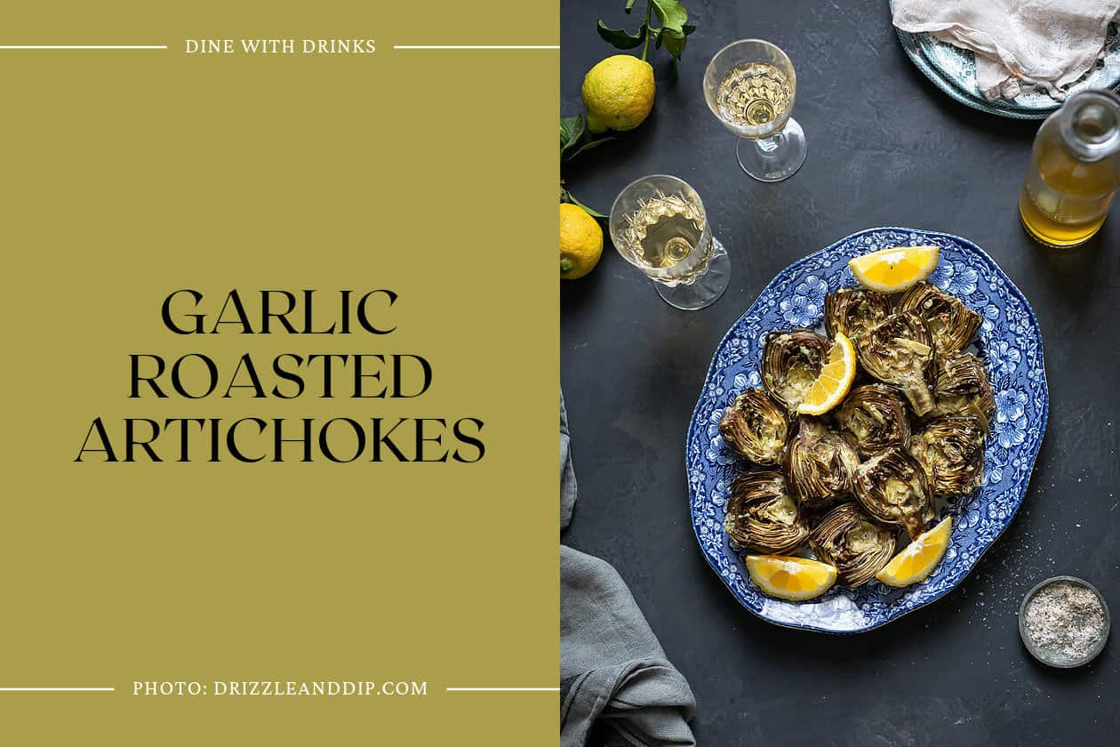 Garlic Roasted Artichokes