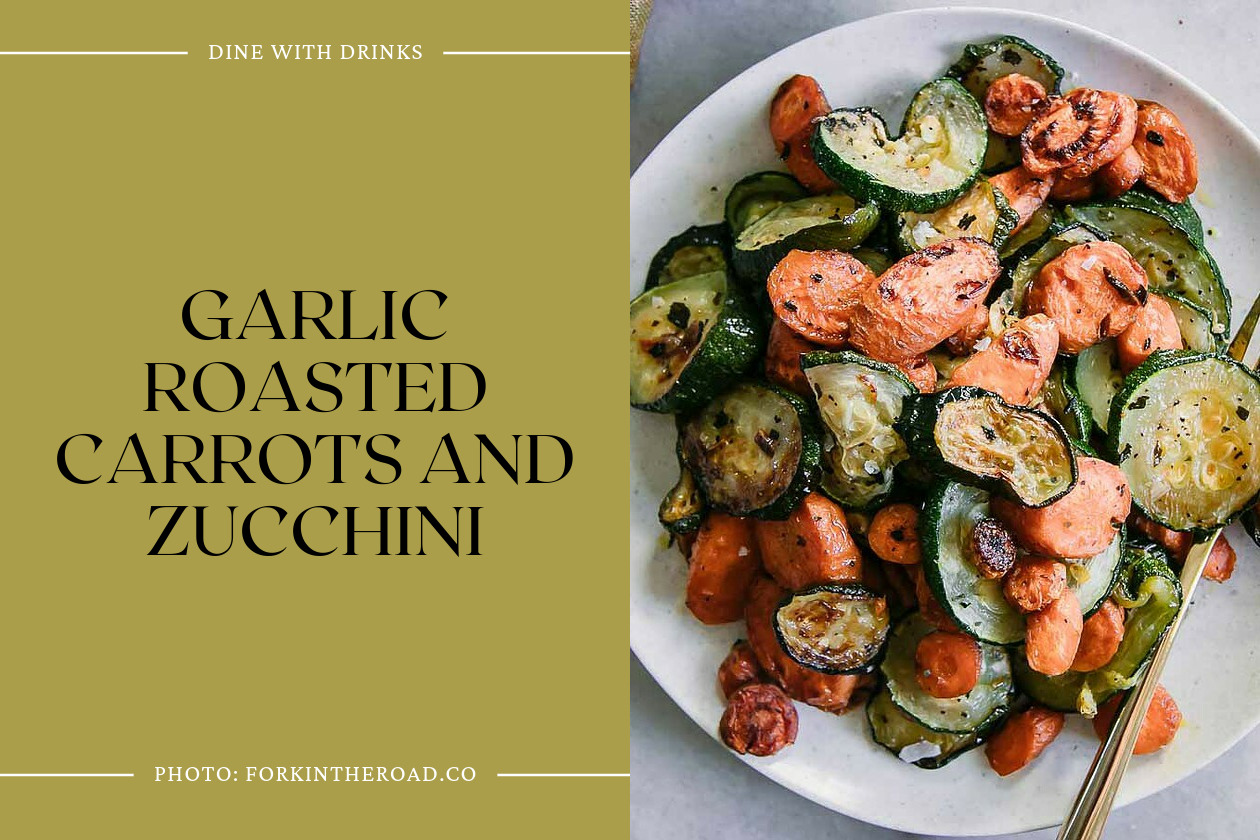 Garlic Roasted Carrots And Zucchini