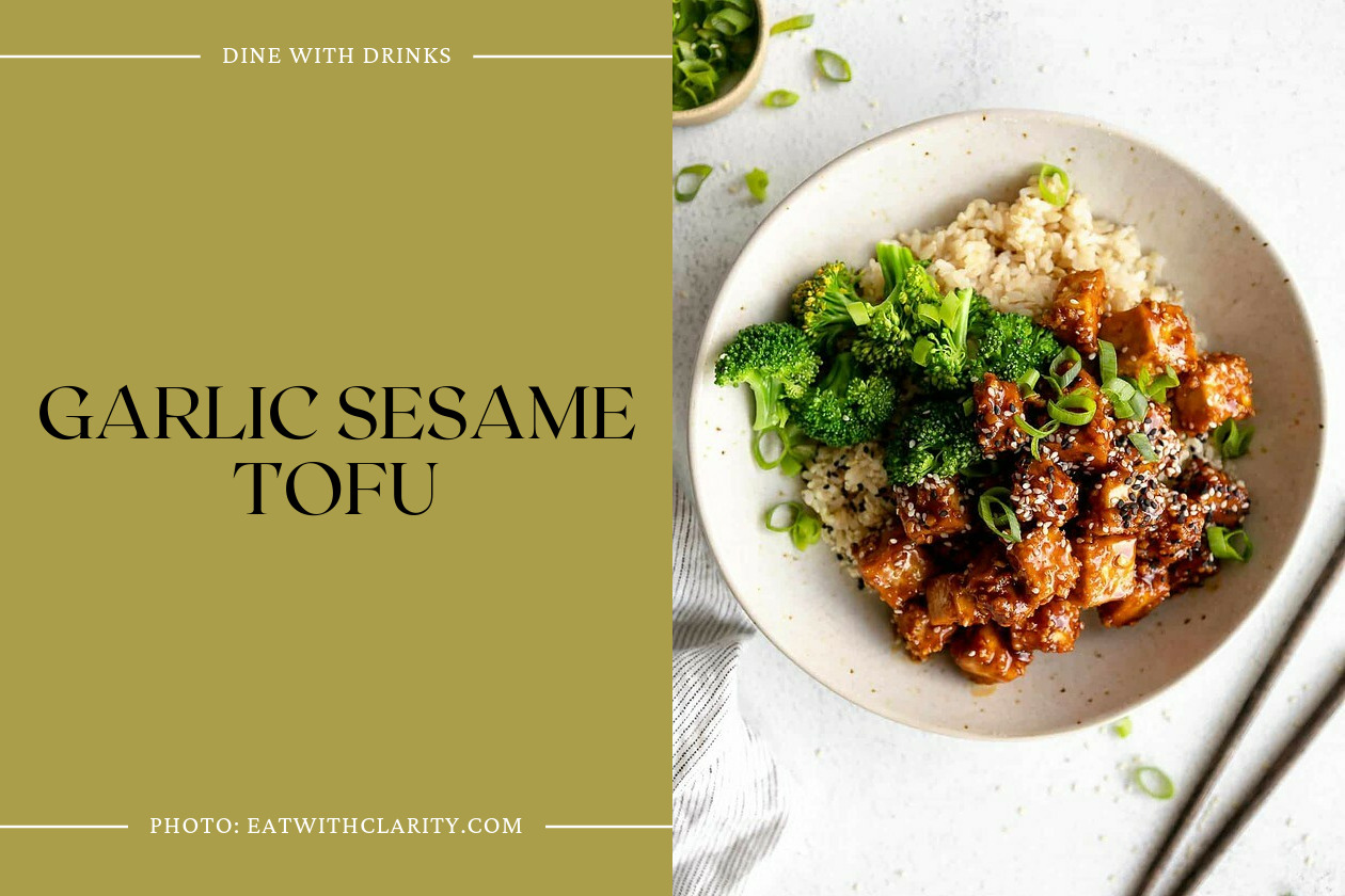 Garlic Sesame Tofu