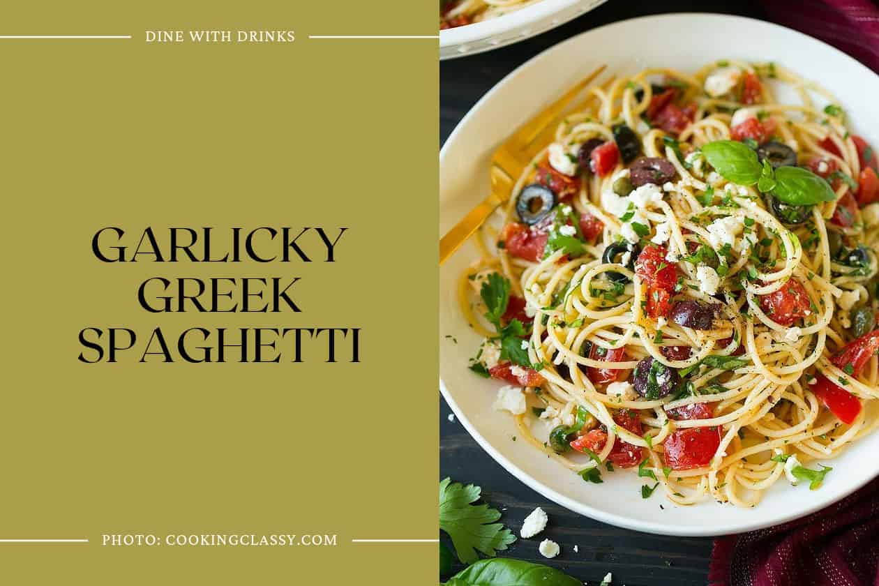 Garlicky Greek Spaghetti