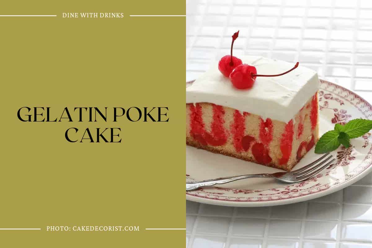Gelatin Poke Cake