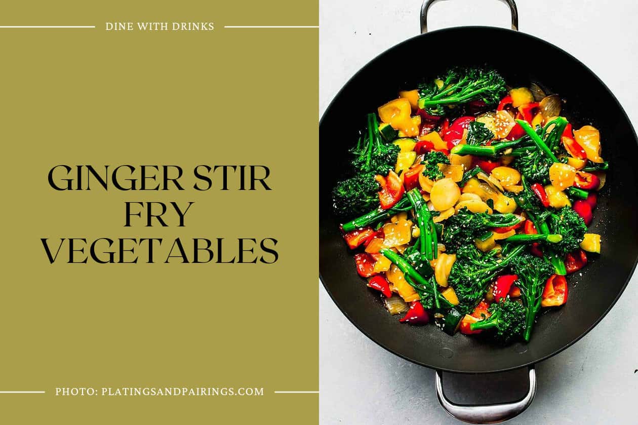 Ginger Stir Fry Vegetables