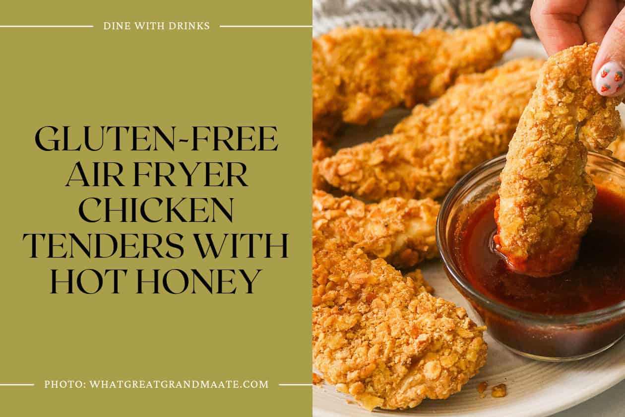 Gluten-Free Air Fryer Chicken Tenders With Hot Honey
