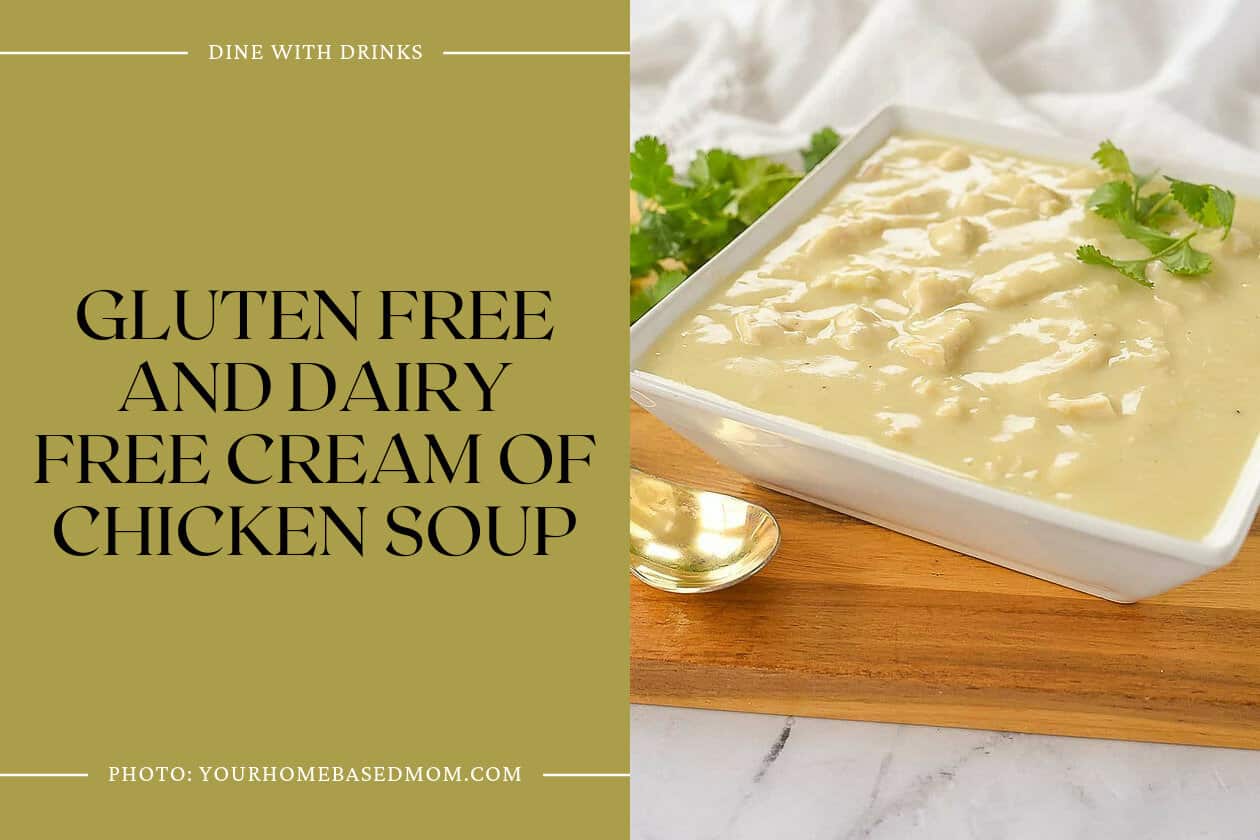 Gluten Free And Dairy Free Cream Of Chicken Soup