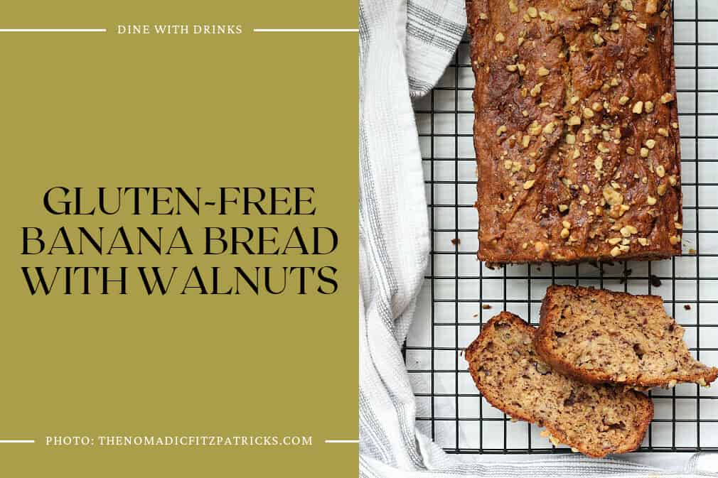 Gluten-Free Banana Bread With Walnuts