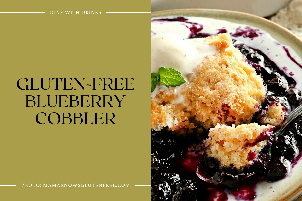 Gluten-Free Blueberry Cobbler